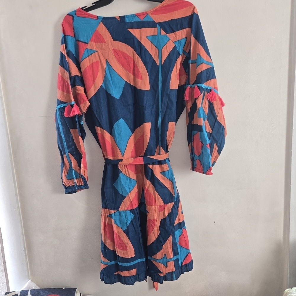 MODAPOSA Colorful Geometric Print Dress - Picture 8 of 8